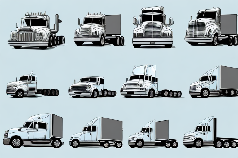 Several different styles of trucks