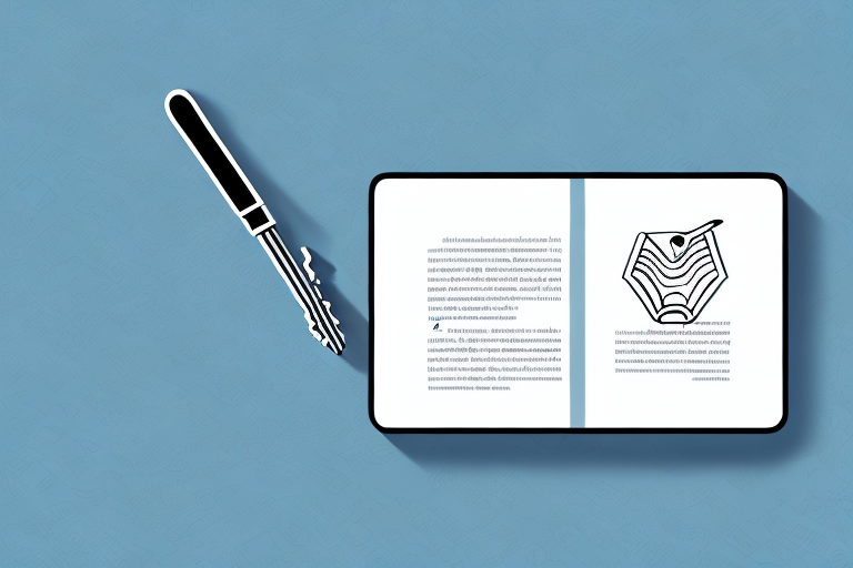 A key unlocking a book that transforms into a digital tablet